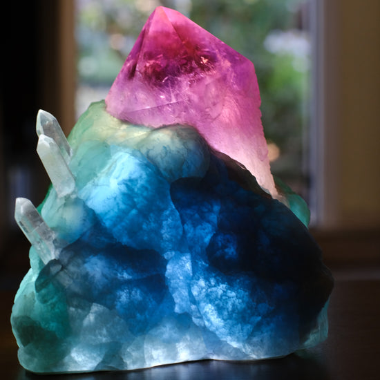 Crystal Light Sculptures